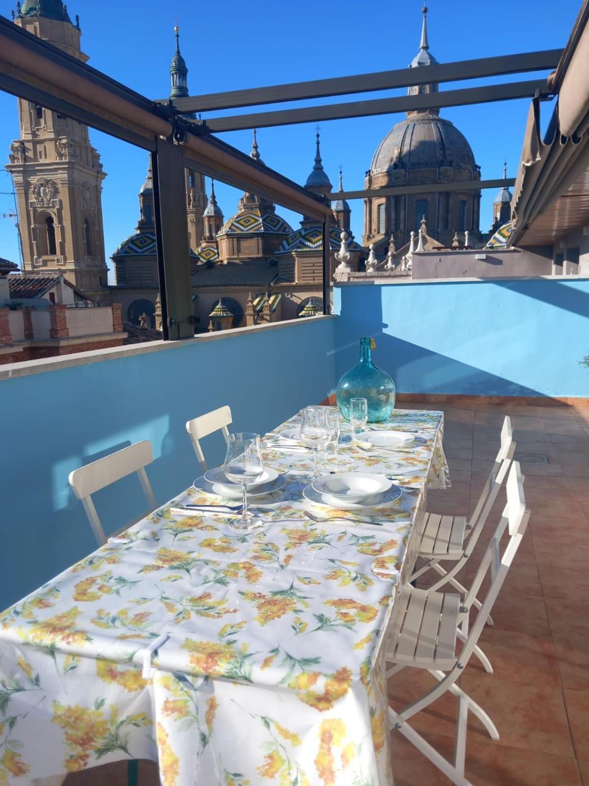 사라고사 La Terraza Del Pilar 아파트 외부 사진