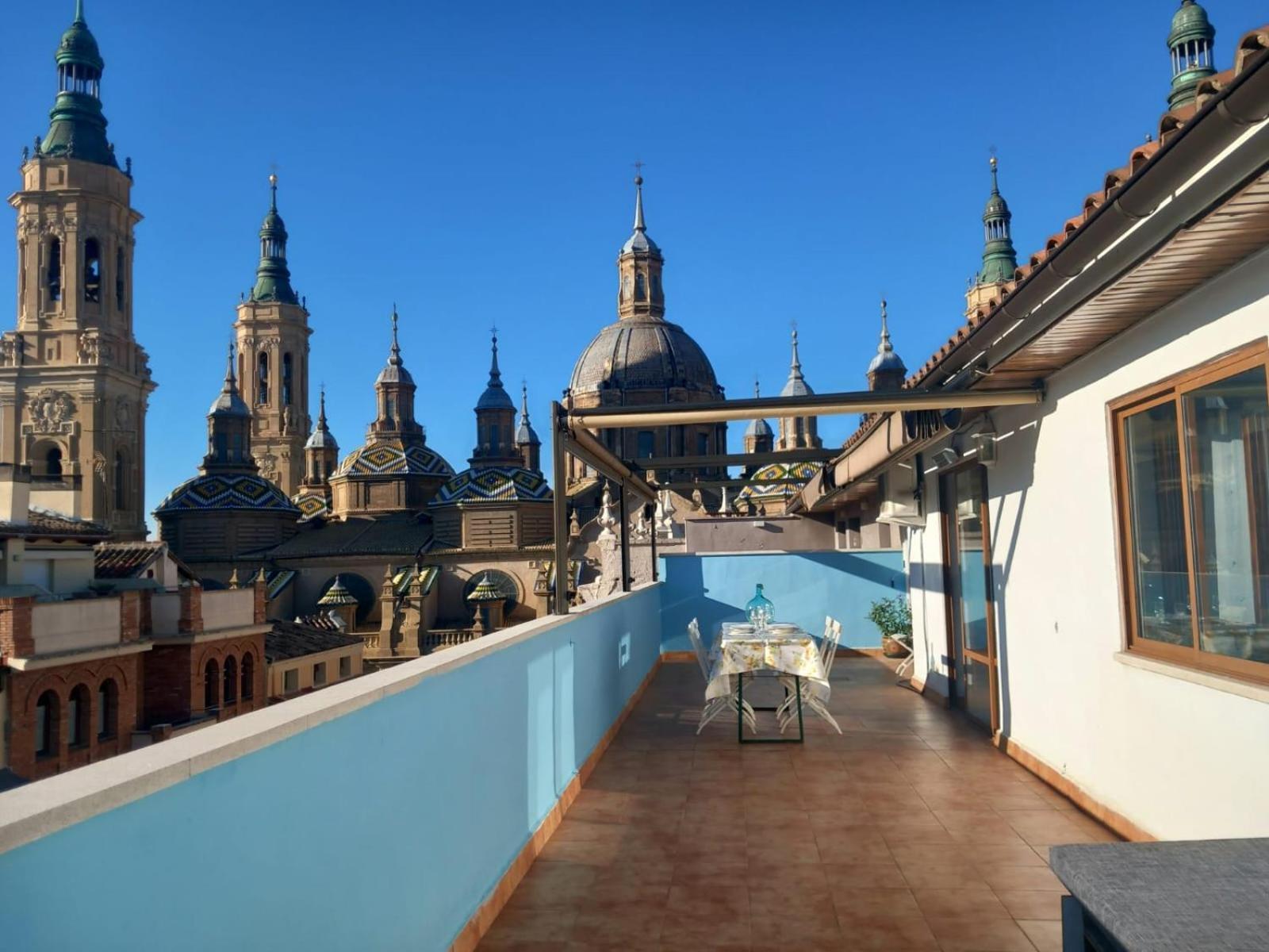 사라고사 La Terraza Del Pilar 아파트 외부 사진